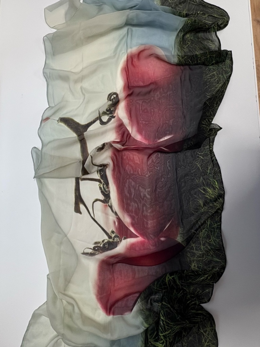 Edward Roth - New York - Hand Paint Silk Scarf - 80"x25". NEW‎ in Bag. - Picture 6 of 16
